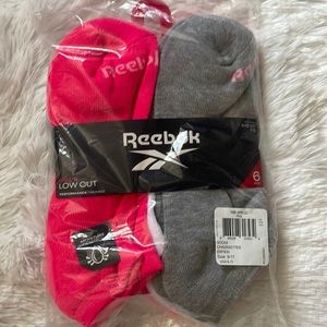 NWT Reebok girls low cut socks